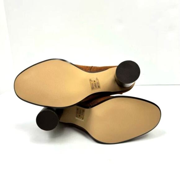 DRAPER JAMES Women's Tegan Ankle Boot Size 6 Cognac Brown Leather NWOB - Picture 10 of 11